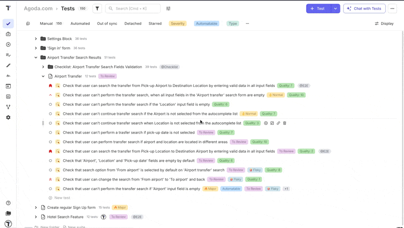 Testomatio.io - Attachments Preview